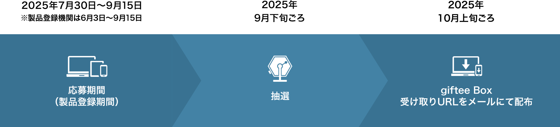 キャンペーンスケジュール